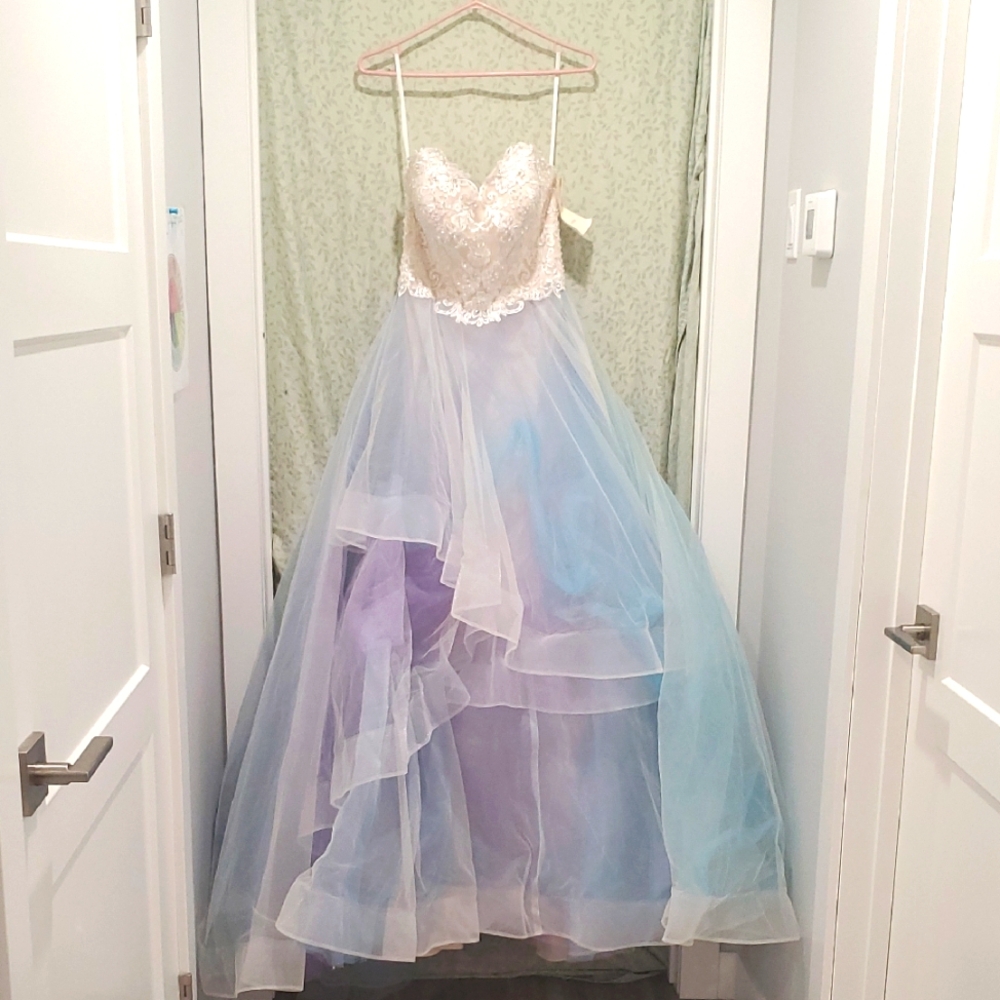 Elegant Multicolor Gown